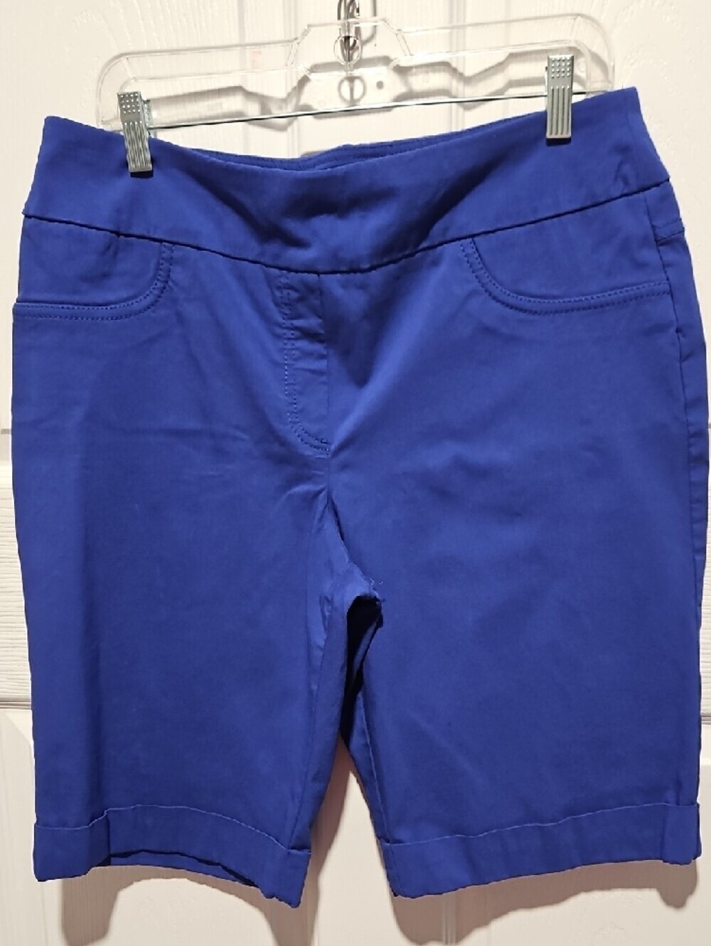 Ruby Rd. Blue Bermuda Shorts - Picture 2 of 5